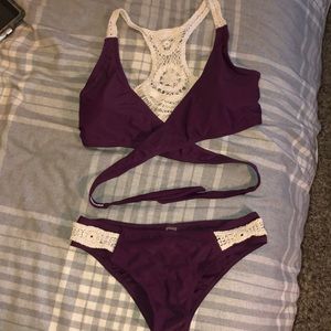Crochet bikini set from Pink Lily